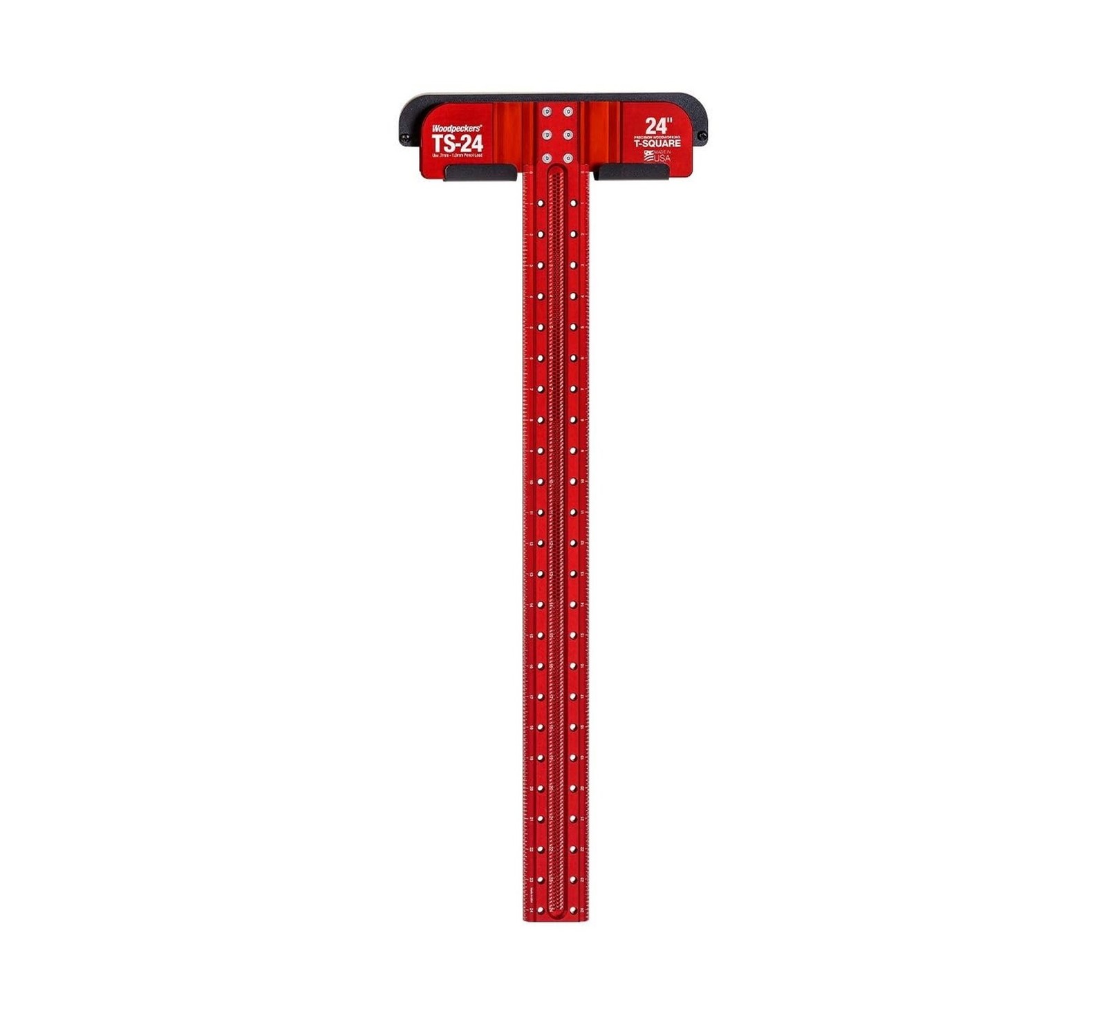Woodpeckers T Square, 24 Inch, Precision Woodworking T-Square Ruler, Built-in…
