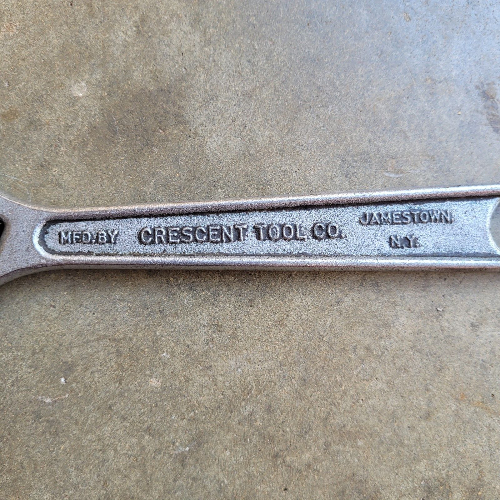 Vintage Crescent 8″ Crestoloy Adjustable Wrench USA