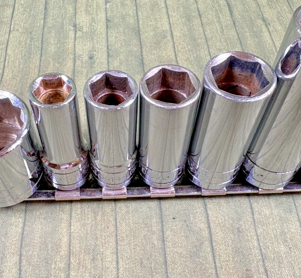 S-K SK Tools (18) Pc. 3/8″ Drive SAE Socket Set – U.S.A.