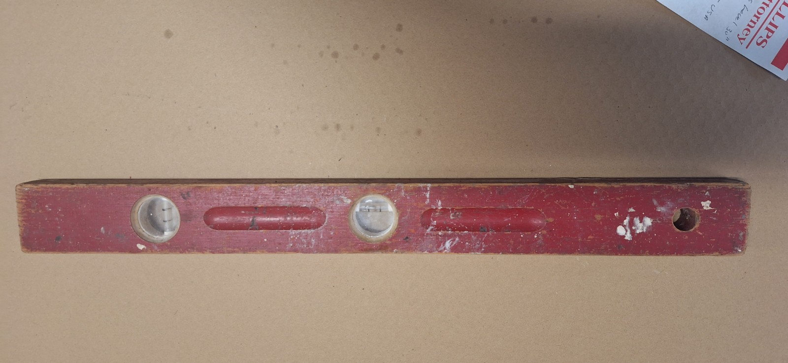 Witte Hardware Company 24 Inch Wooden Level Made In USA