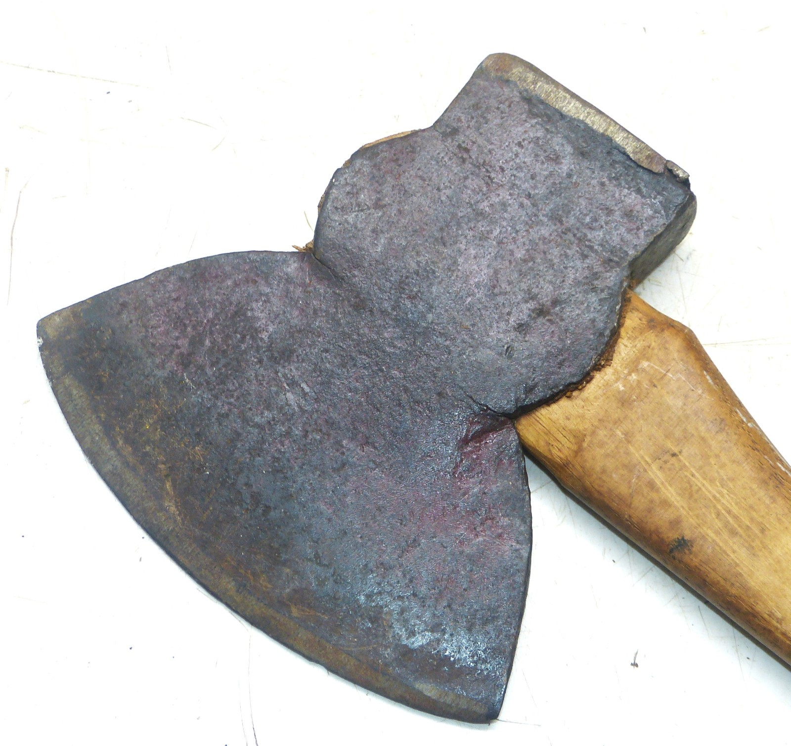 Vintage Short Handle 3½ Pound Single Bit Felling Axe INV18735