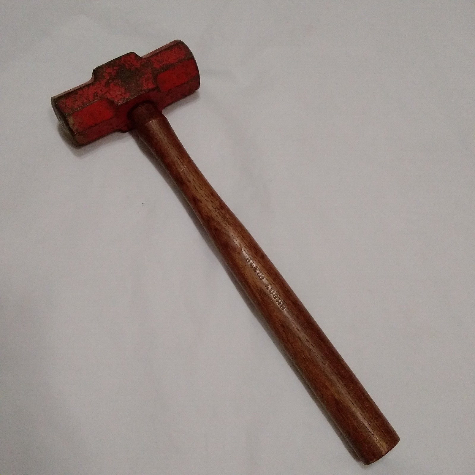 Vintage Klein Logan Sledge Hammer 4lb Red Original Paint 1856-1956