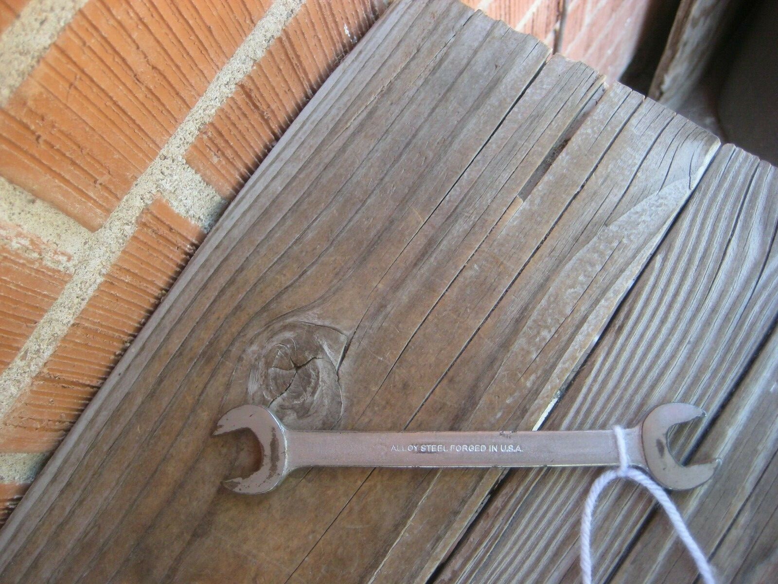 1950s Vintage HUSKY – Alloy Steel ** 1/2″ & 9/16″ Open End Wrench H1275-B USA