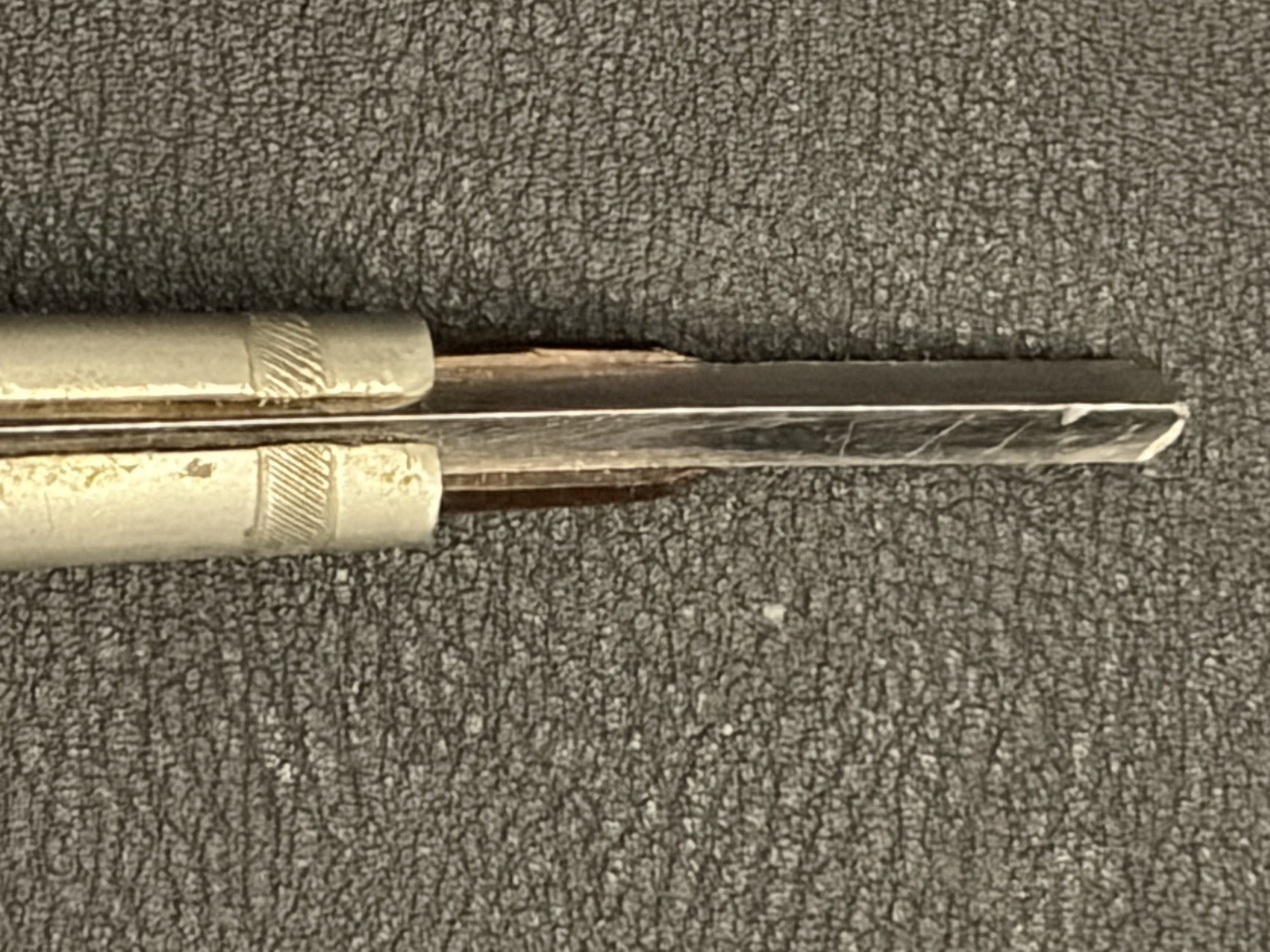 Vintage Palm Gouge Wood Carving Chisel Mushroom Handle Detail Tool 3 7/8”