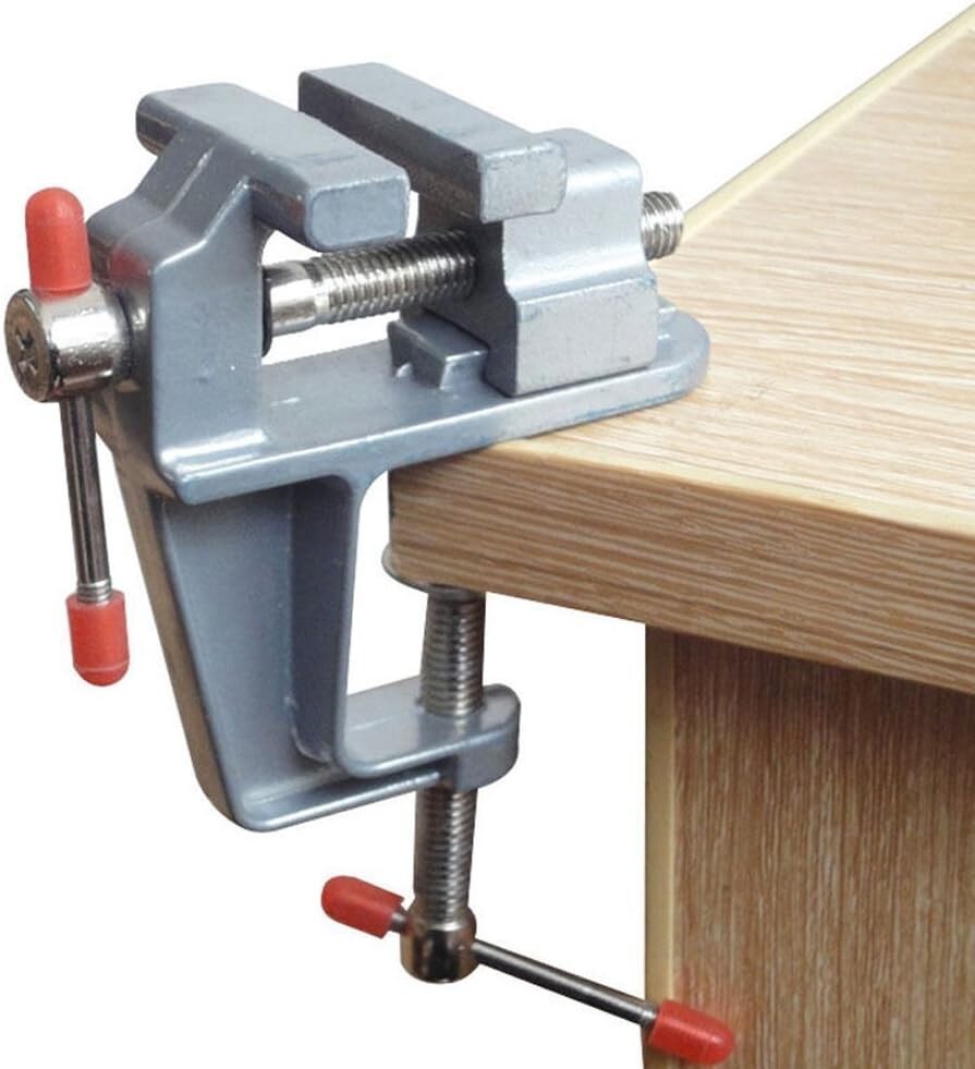 Mini Bench Vise Aluminum Small Clamp Hobby Craft Jewelry Repair Tool