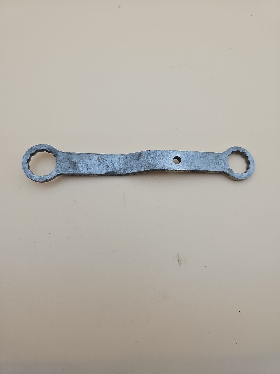 Vntg New Britain 752 Open Box End Wrench, 1/2″ X 9/16″