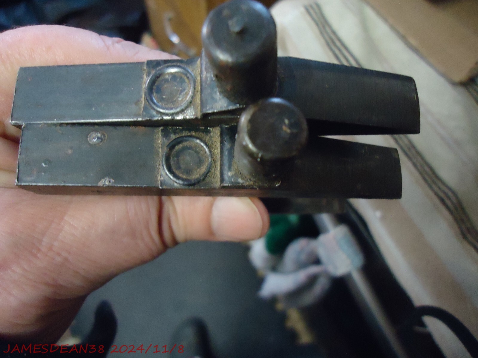 Pair 2 Steel Parallel Clamp Engineer Modeller Machinist Metalwork 1 3/4″