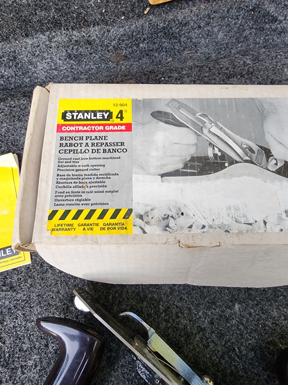 Vintage Stanley Bailey No. 4 Bench Plane Style 12-904 Made England NIB