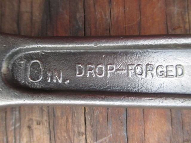 RARE Diamond Calk Horseshoe Co. 10 Inch Adjustable HICKORY Wrench, Duluth, Minn
