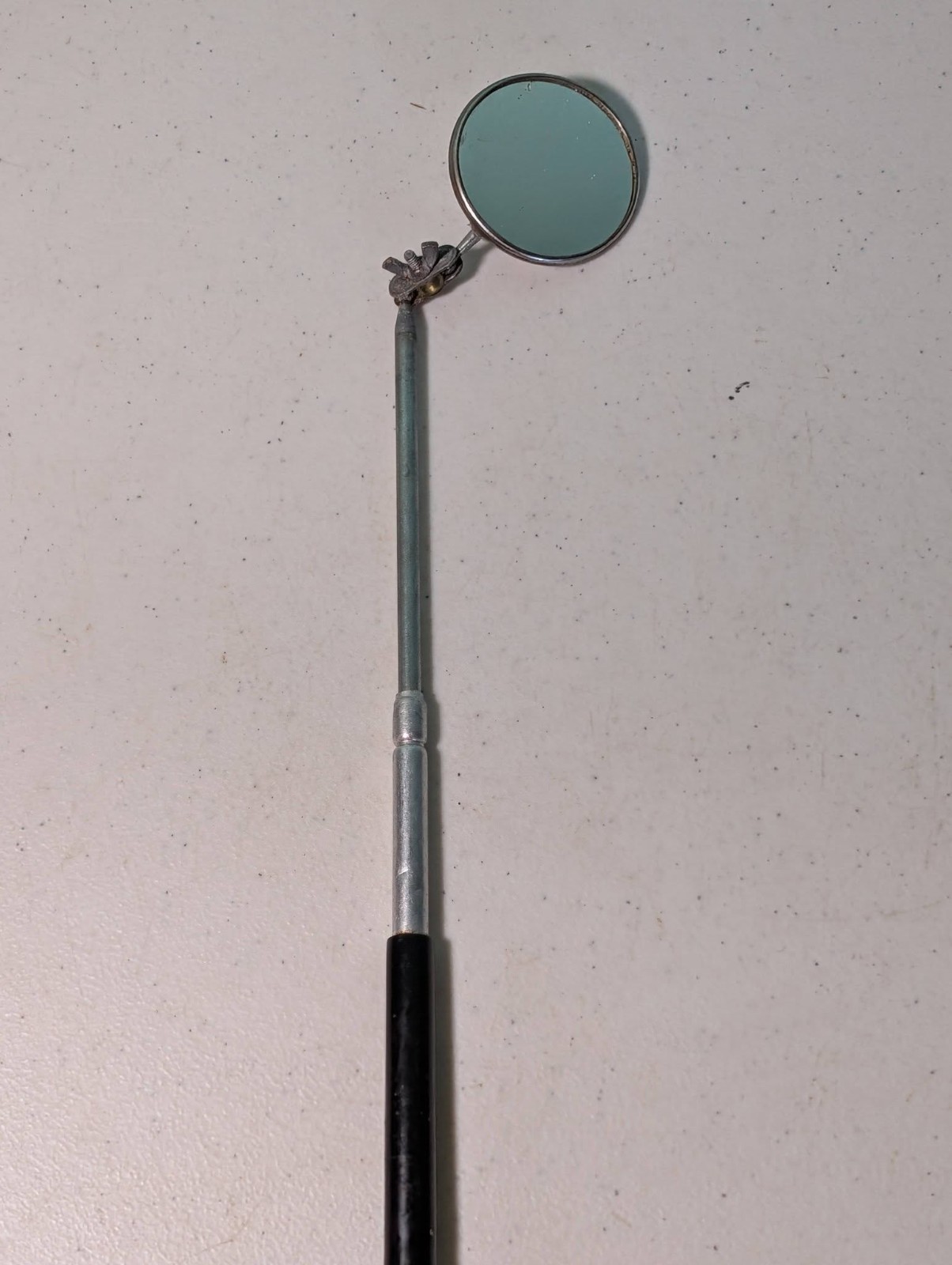 Vintage General Tools Round Telescoping Inspection Mirror Made In USA Part # 557