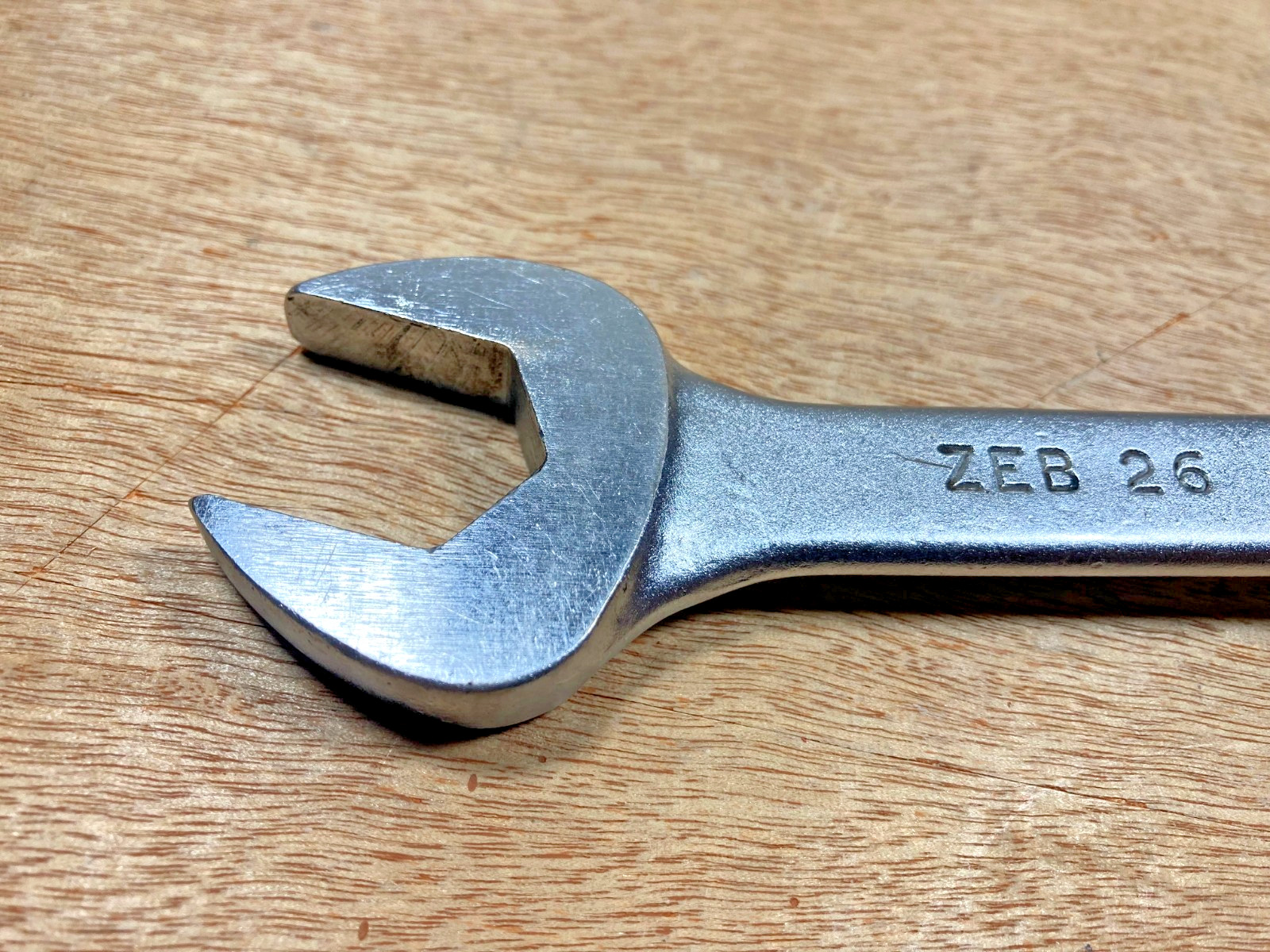 Vintage BON-E-CON 13/16″ 12 Point Combination Wrench ZEB 26 USA Made By Bonney