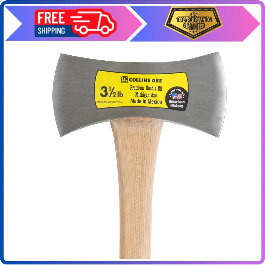 Collins 3.5 lb Double Bit Axe with 36 in Wood Handle
