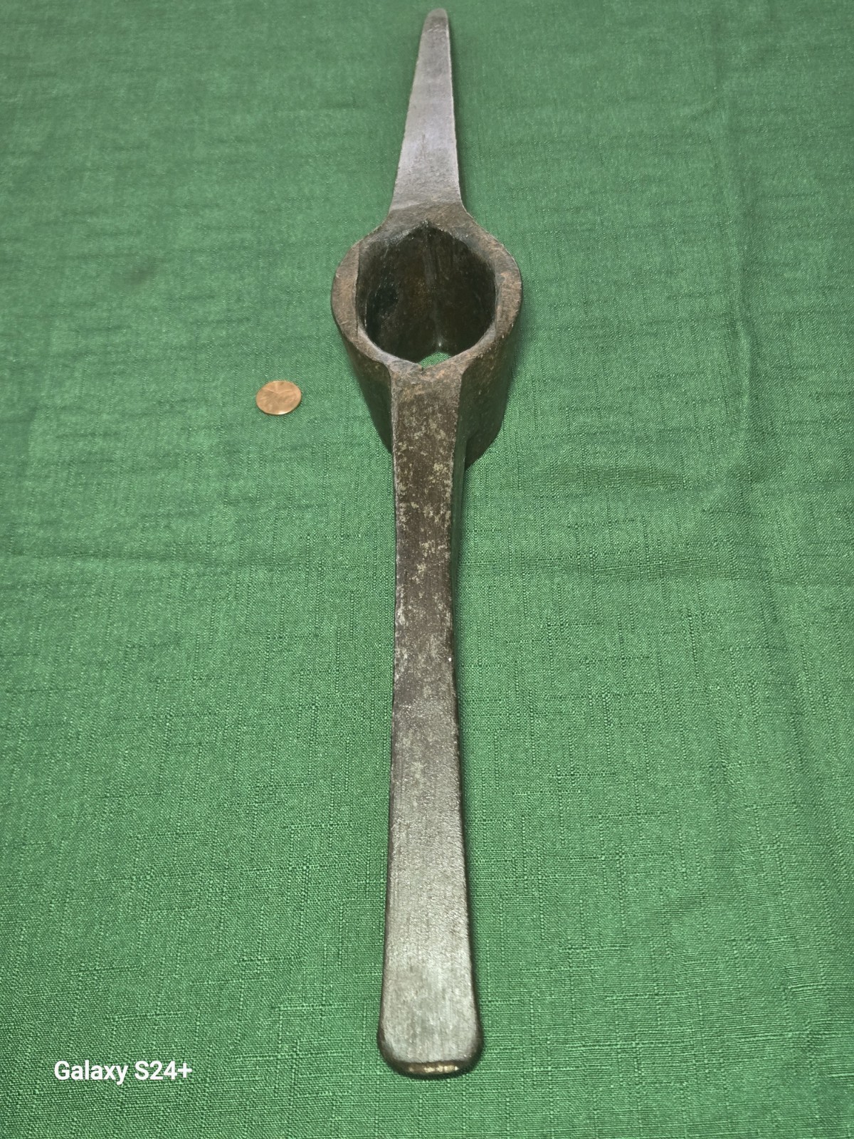Vintage “LEETON” Pick Axe Head 21-1/2 in “MADE IN USA” 6LB