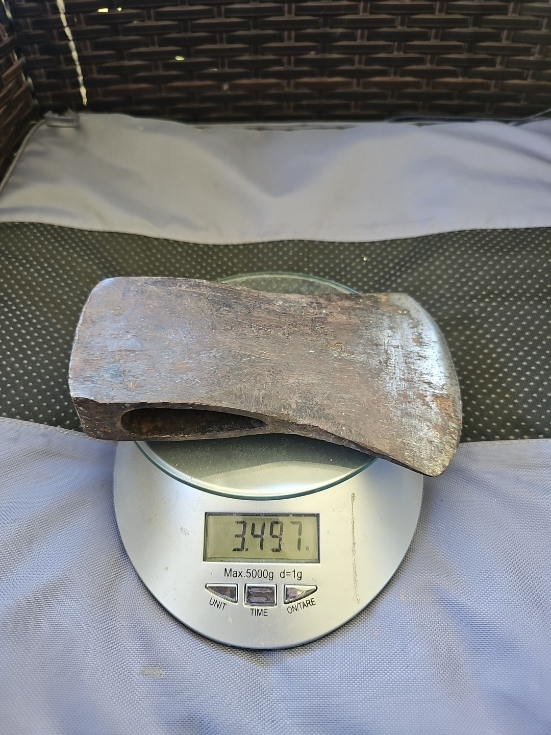 Vtg Marshall Wells Northern King Axe Head 3.4 Pounds Pre Owned Condition SH