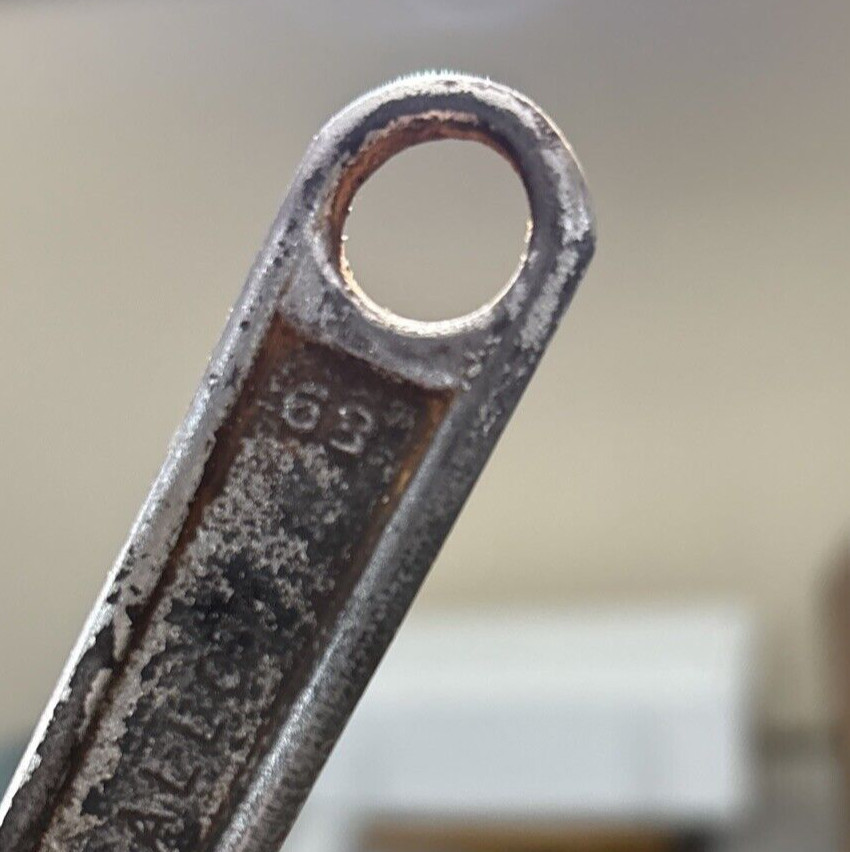 Vtg Xcelite 63 Adjustable Wrench 6” Long Orchard Park NY USA Mechanic DIY Tools