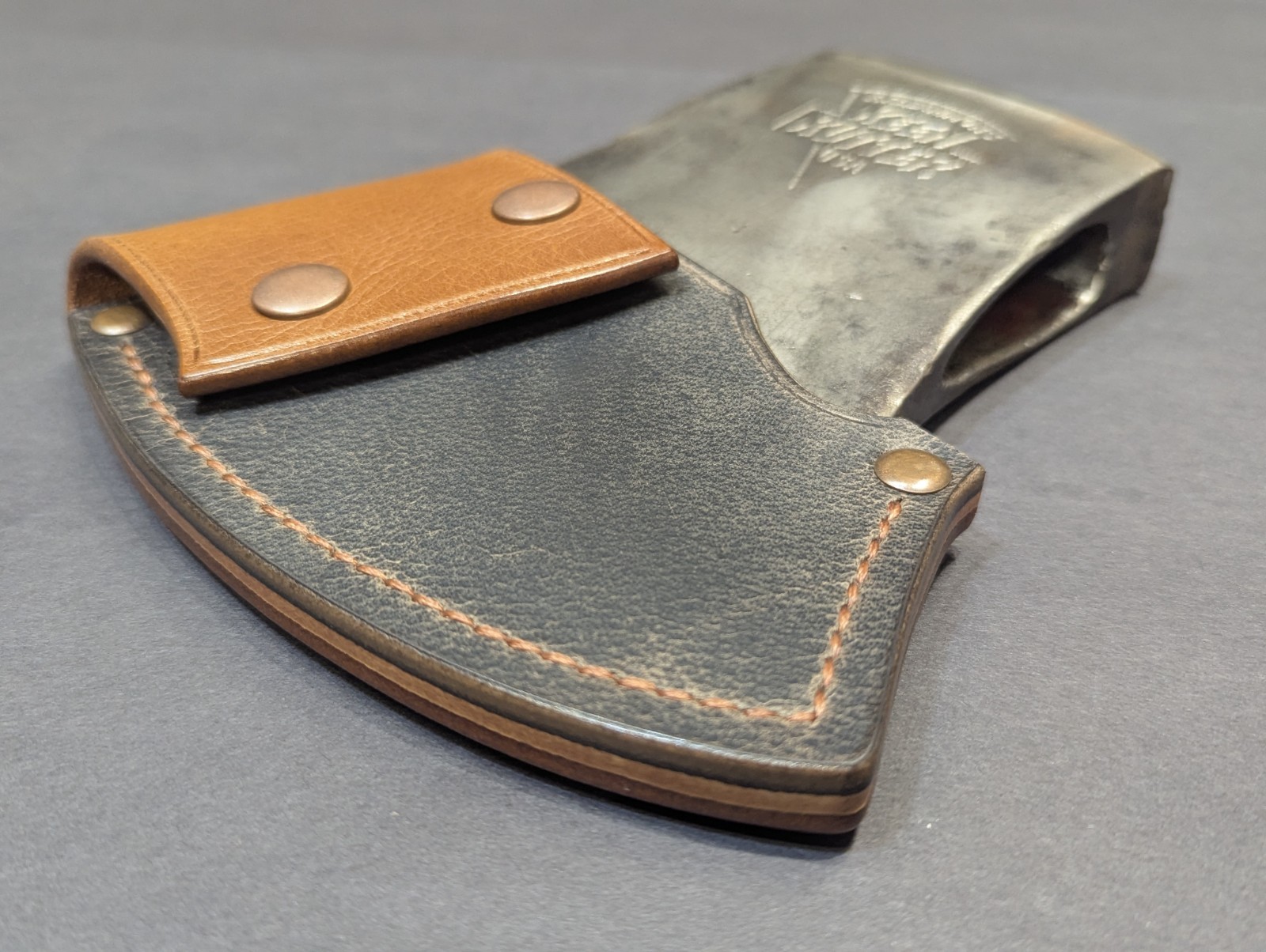 Keen Kutter Connecticut Pattern Axe Handmade Leather Axe Mask “Only” Read Desc.