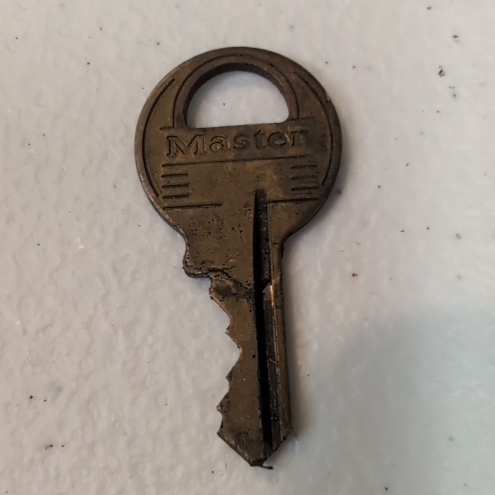 VTG Master Lock Co No 34 Heavy Duty Trailer Hitch Tongue Coupler Lock W/ Key