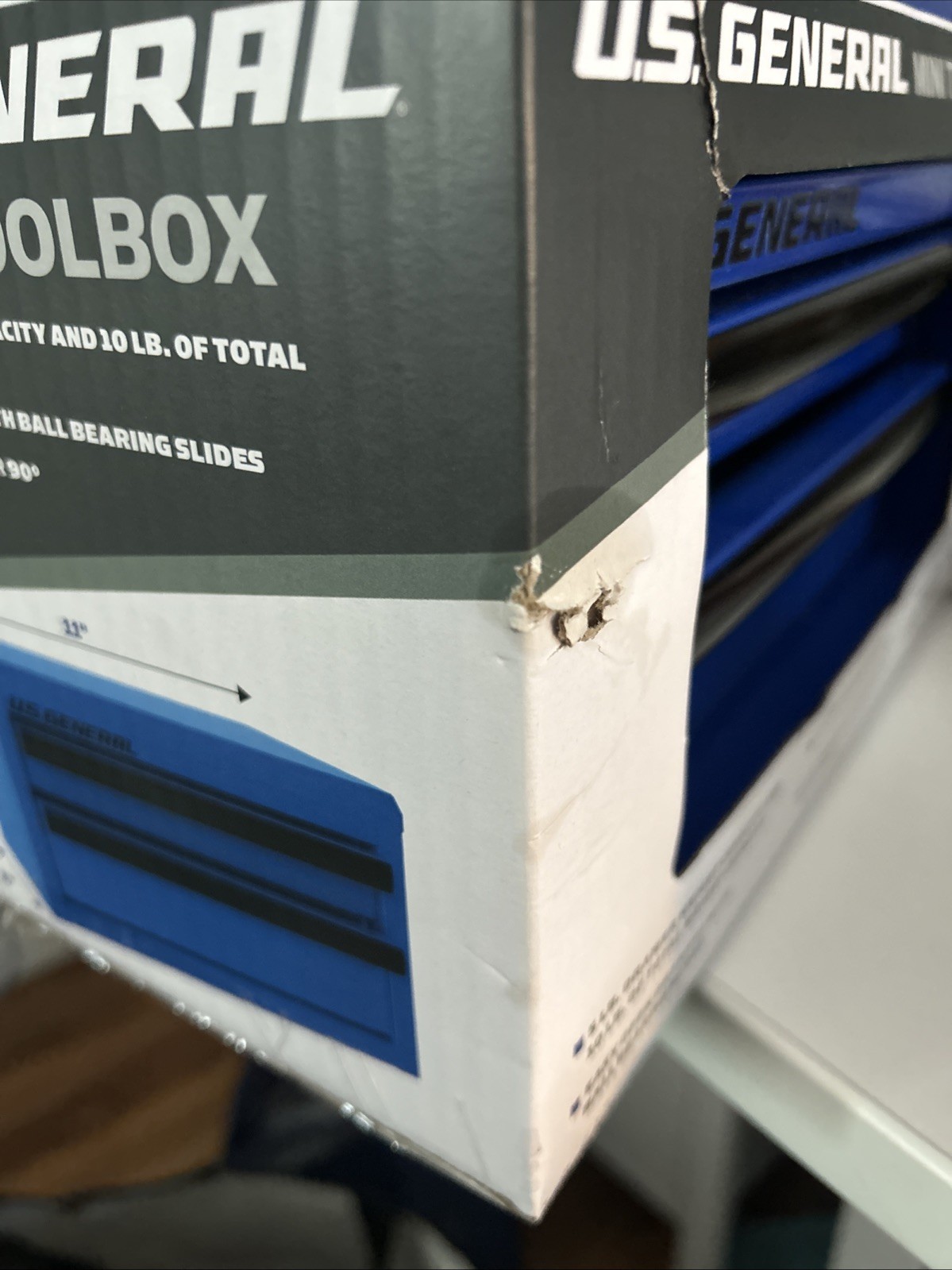 US General Mini Toolbox [BLUE] NIB