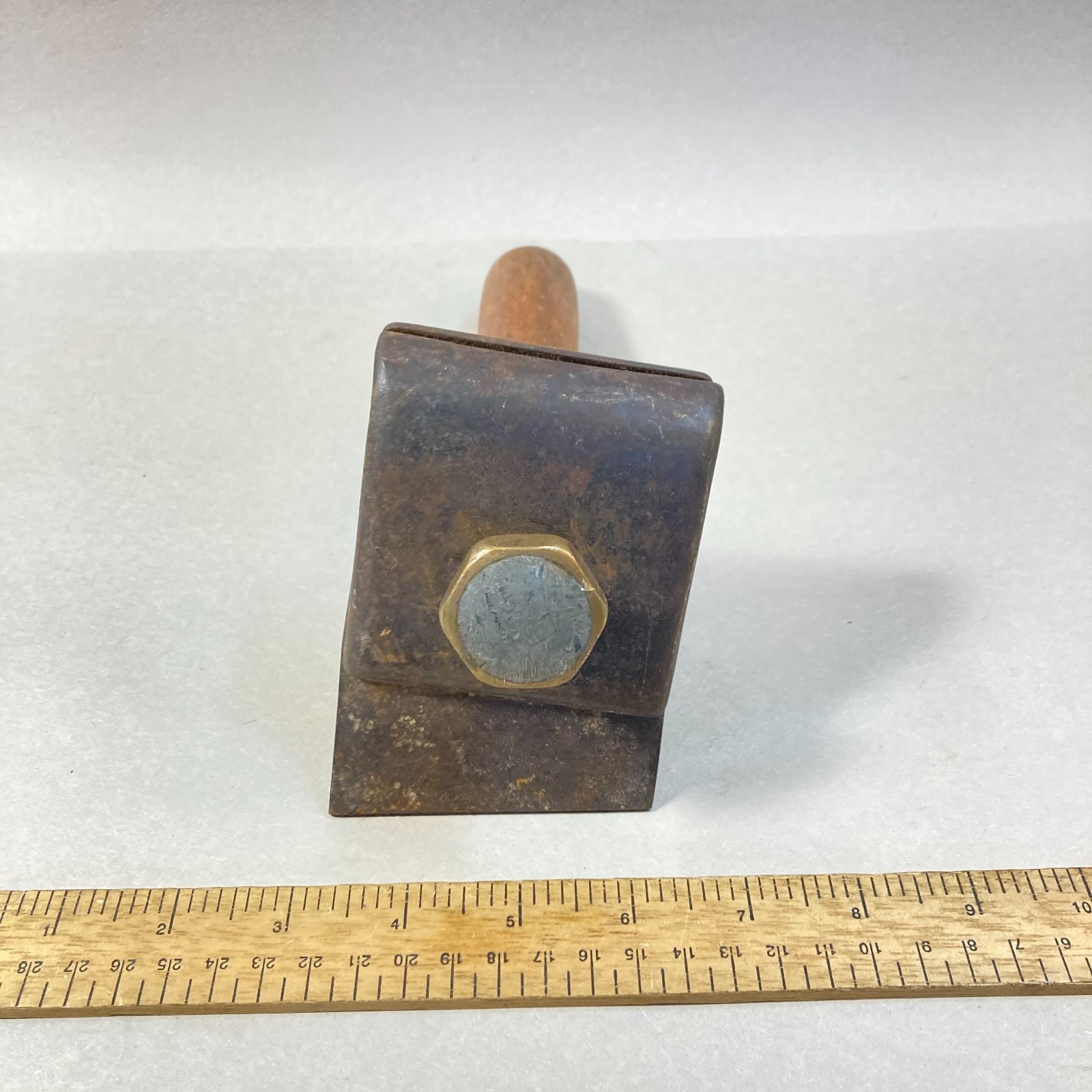 Vintage E. C. Stearns Cabinet Floor Scraper Wood Handle Adjustable USA