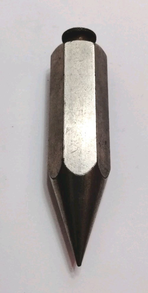 Vintage Steel Plumb Bob 3-7/8″ Inches Long, 7.5 Oz Includes FREE USPS Shipping.