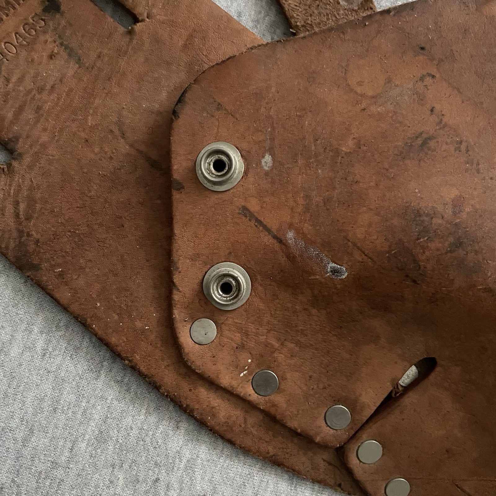 Craftsman 940465 Leather Drill Tool Pouch Tool Holster Made in Mexico