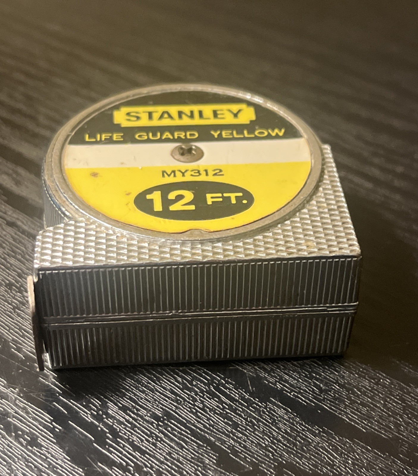 VINTAGE STANLEY MY312 12′ Life Guard Yellow Tape Measure GREAT SHAPE!