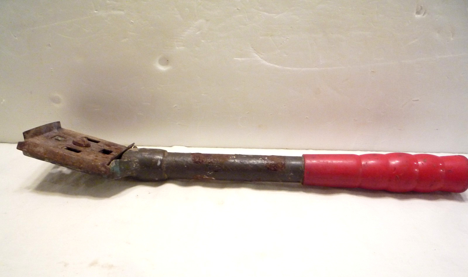 VTG. 12″L ALLWAY PAINT WALLPAPER SCRAPER HAND TOOL w/ RUBBER GRIP – USA