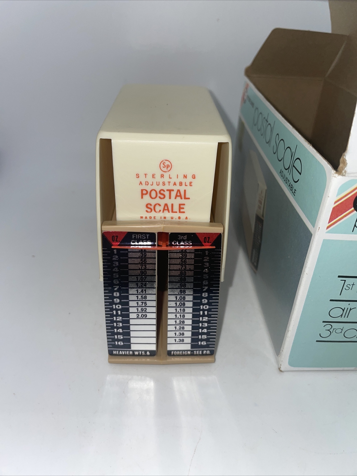 Vintage Sterling Adjustable Postal Scale