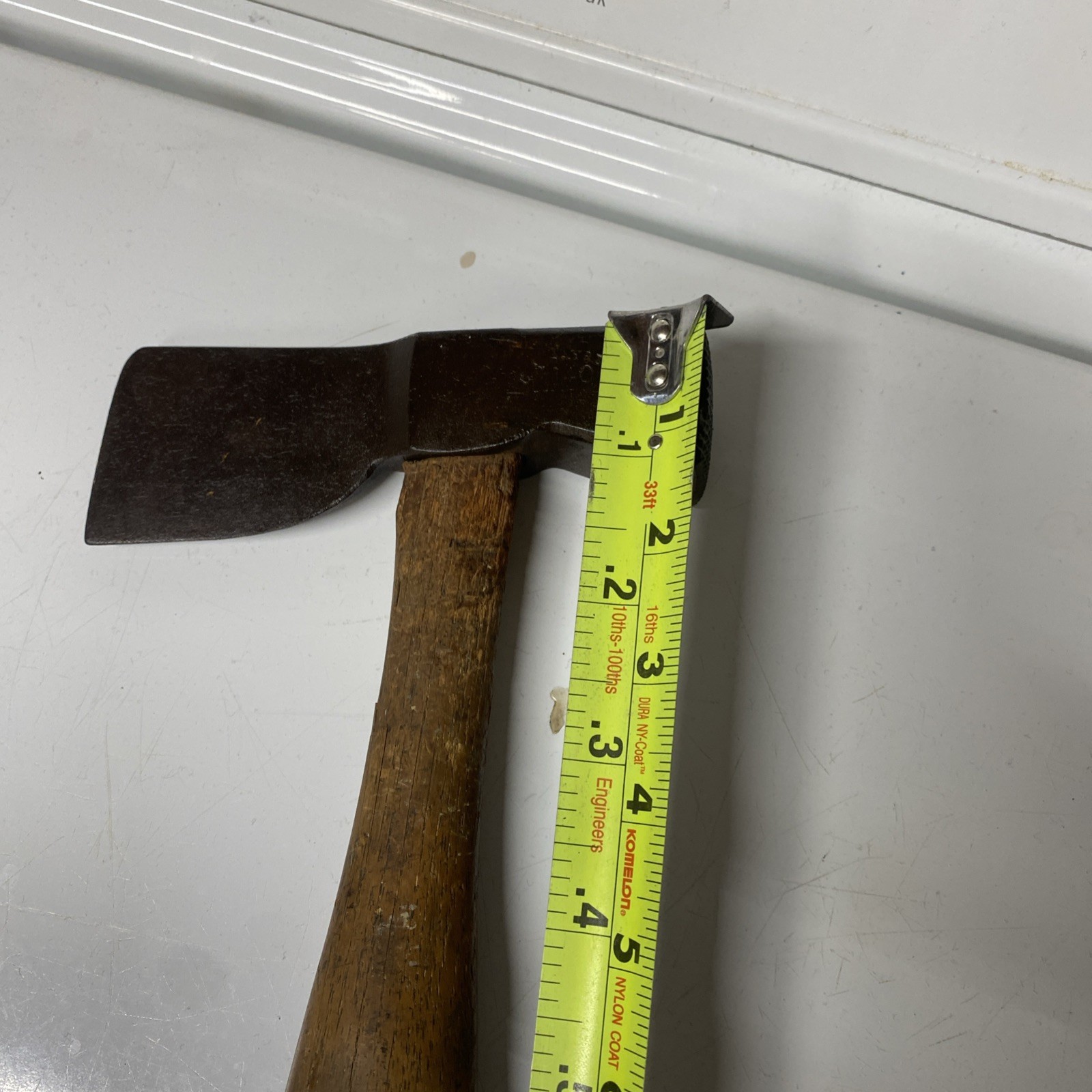 Vintage L.A. SAYRE CO. 140 ROOFING LATHING HATCHET NEWARK N.J.
