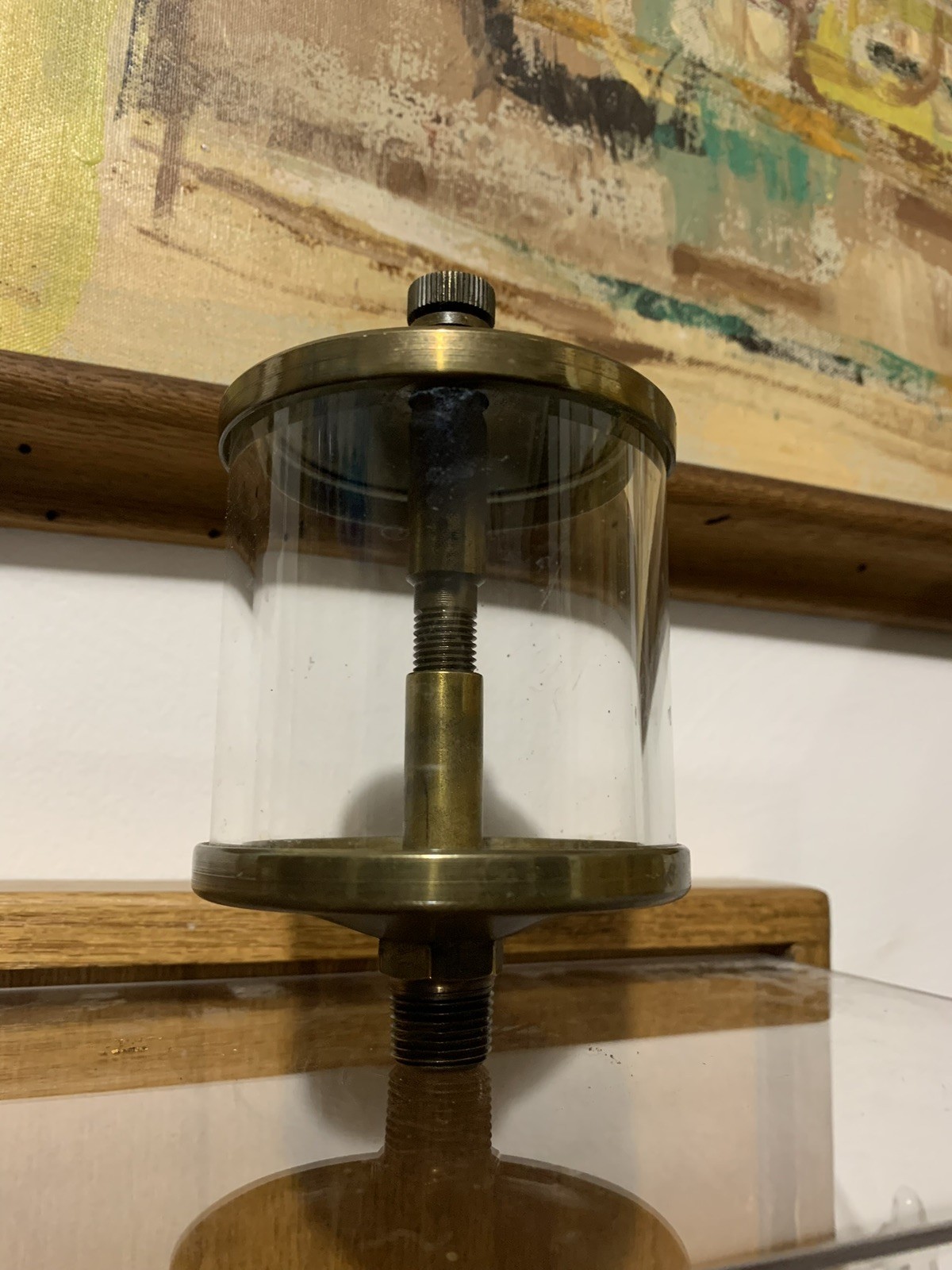 Vintage Brass GAST Mfg Co #2 Oiler Lubricator Hit & Miss Engine – Minty