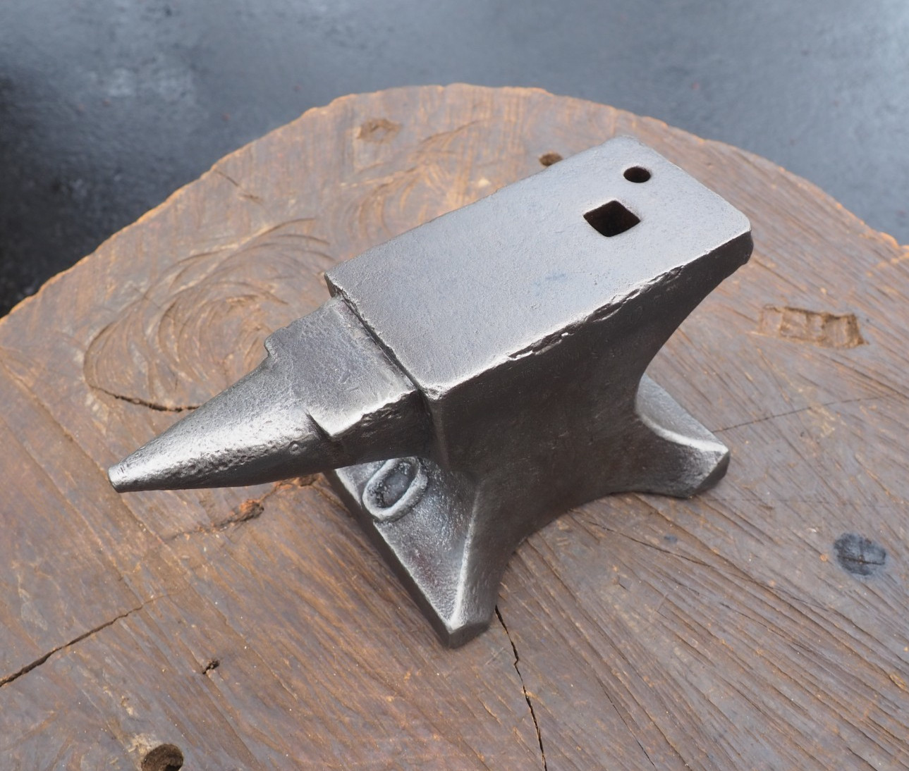 RARE 10LB No. 0 “FISHER NORRIS” BLACKSMITH 1860’s MINIM ANVIL VISE VINTAGE AXE