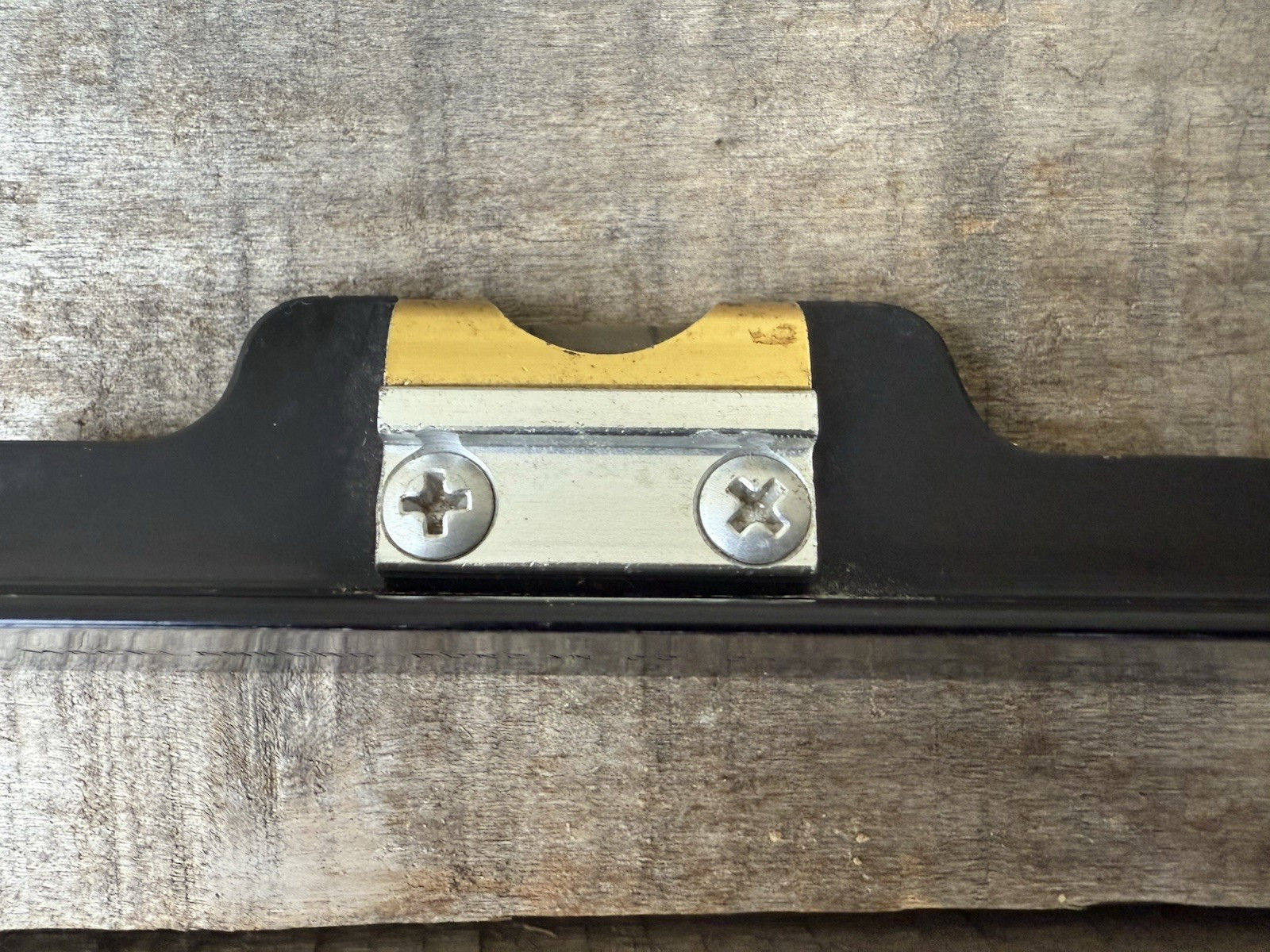 Small 4” 1/2 Macklanburg Duncan Wood Bullnose Pocket Level Very Good Condition
