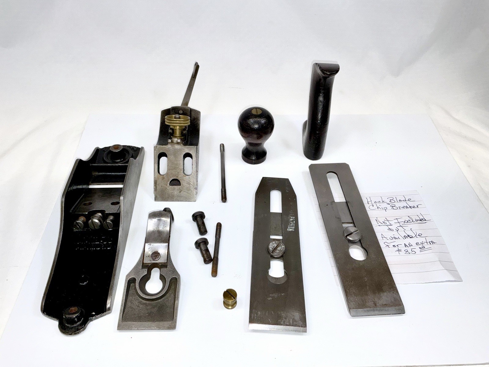 Vintage Stanley Bedrock No. 603 Flat Sides, 2 Patent Dates, Japanning 98%+