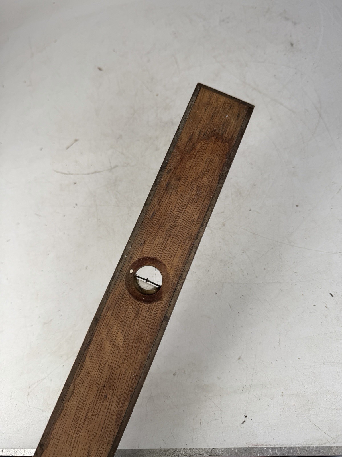 Antique Stratton Brothers 24” Rosewood Brass Case Level Greenfield Mass Patented