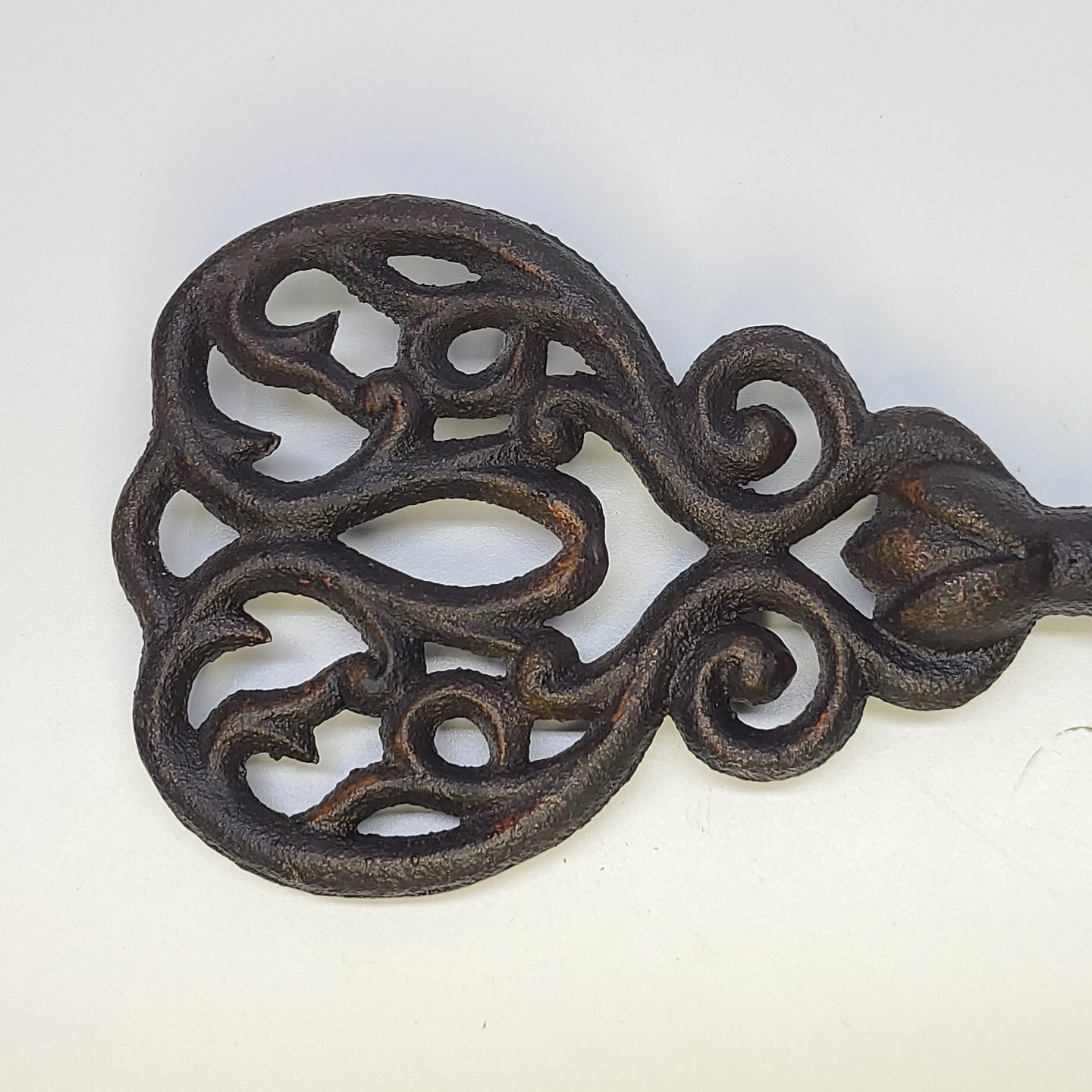 Skeleton Key Giant Victorian Master 12″ Iron Gate Castle Door Lock Cast Metal