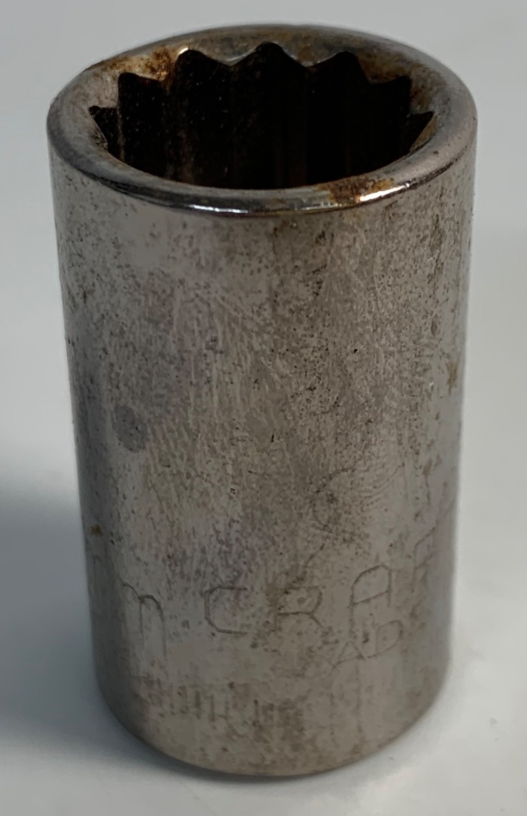 Vintage Craftsman 1/2″ Drive 17mm 12-Point Socket 44237 G2 Series USA