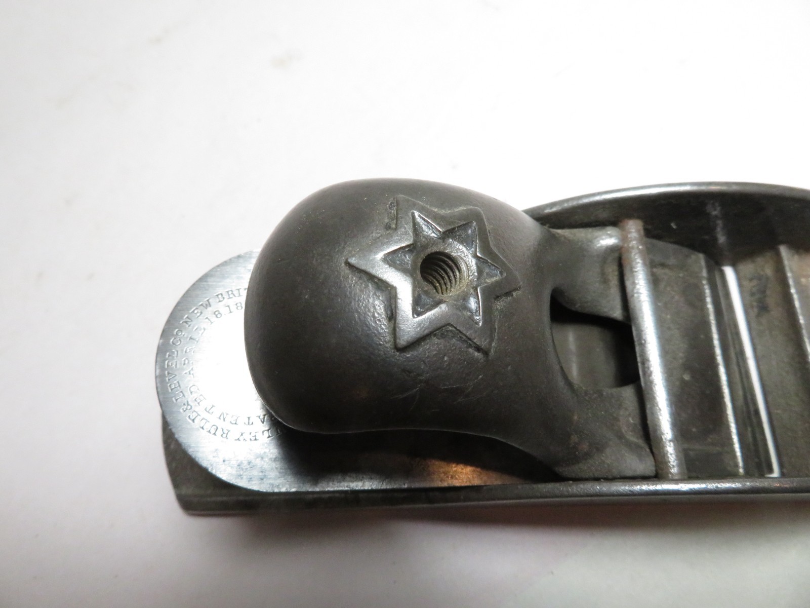 Stanley #120 Type 2 Block Plane Star Cap Pat 1876