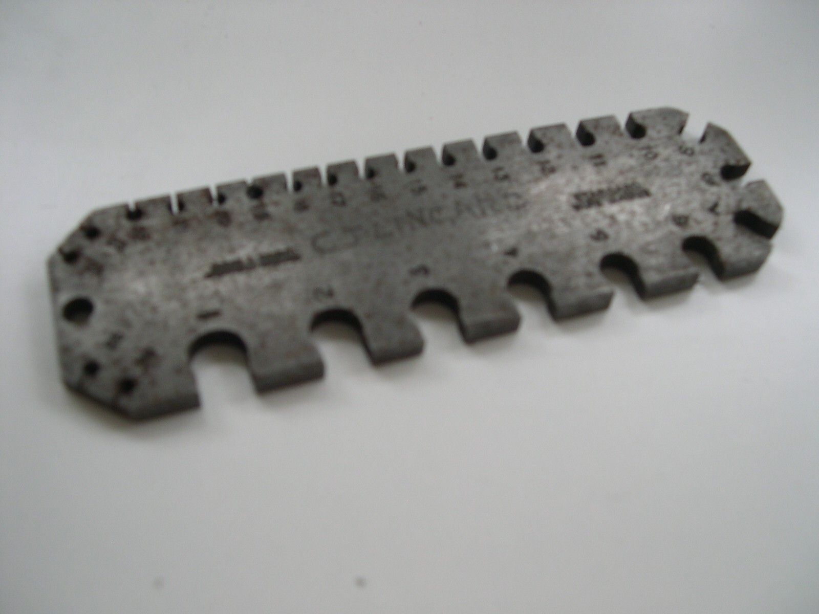 MOORE & WRIGHT #1057 IMPERIAL STANDARD WIRE GAUGE #1-26