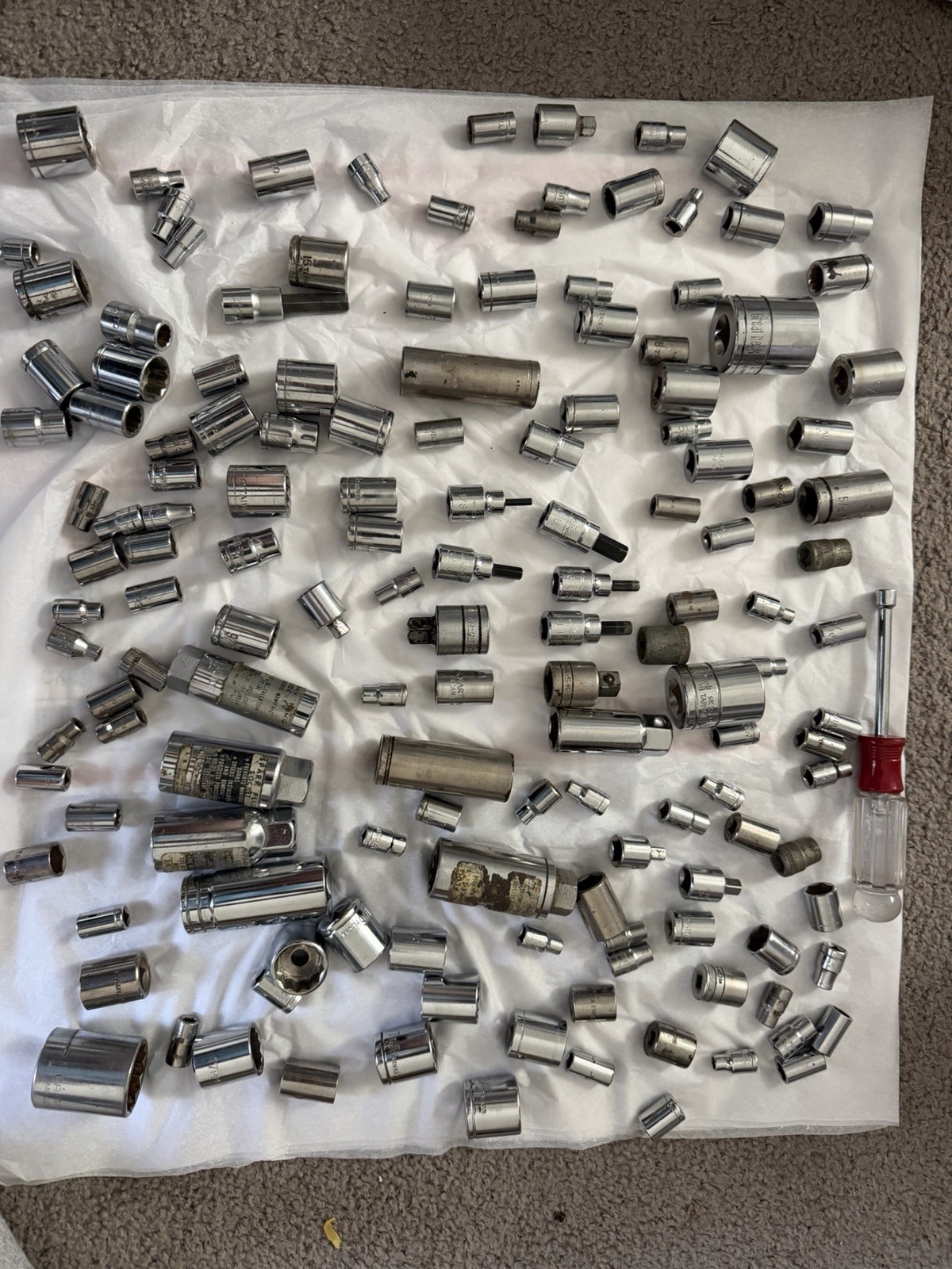 Big Lot Of All Kinds Of Sockets Unbranded And Many More