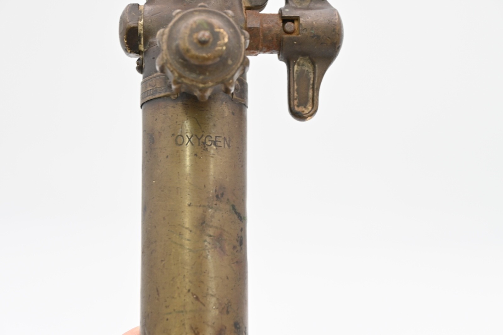 Vintage Brass Victor 421 Long Barrel Machine Cutting Torch Pipe