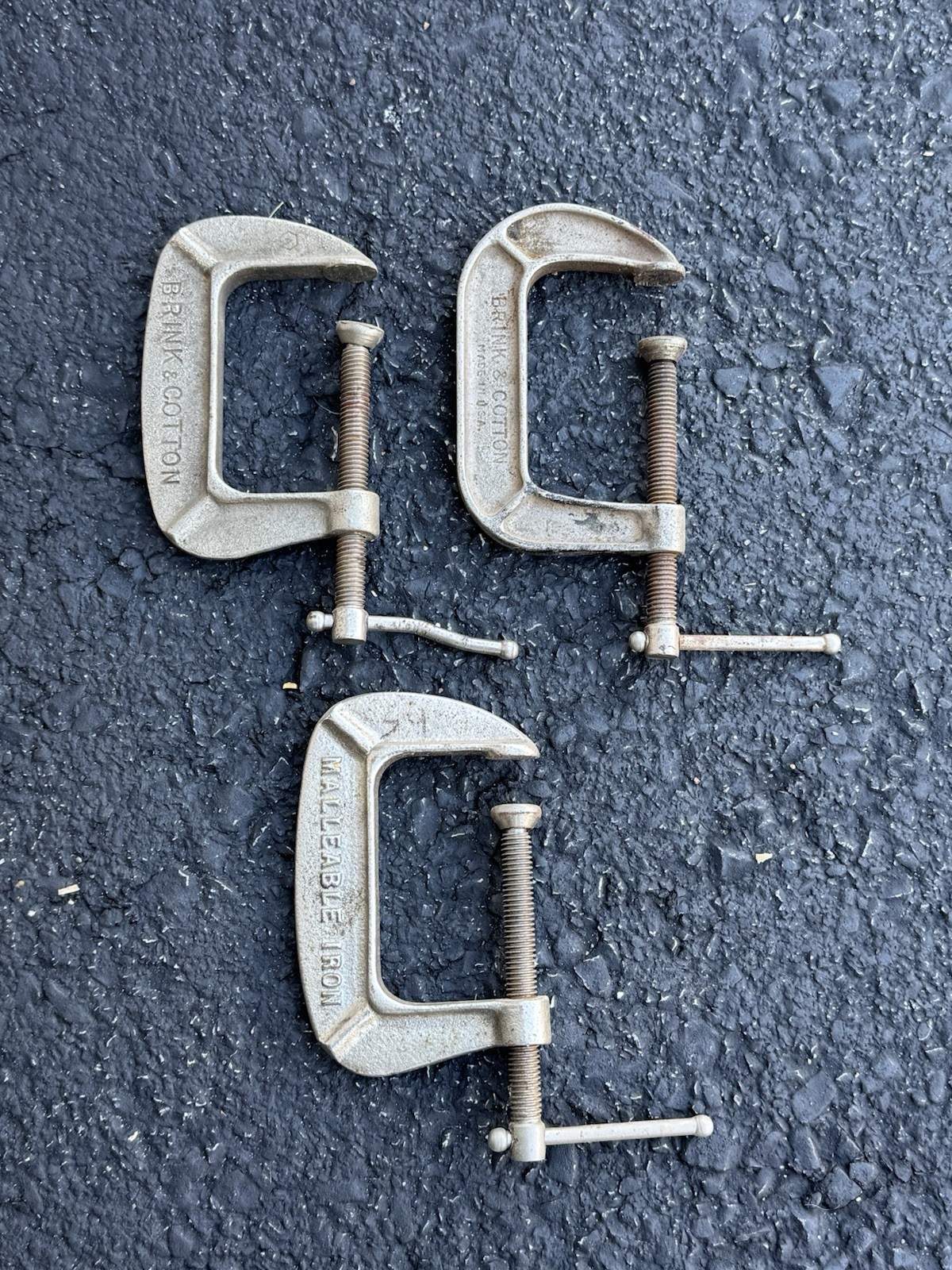 3 BRINK & COTTON 3″ C-CLAMP #143