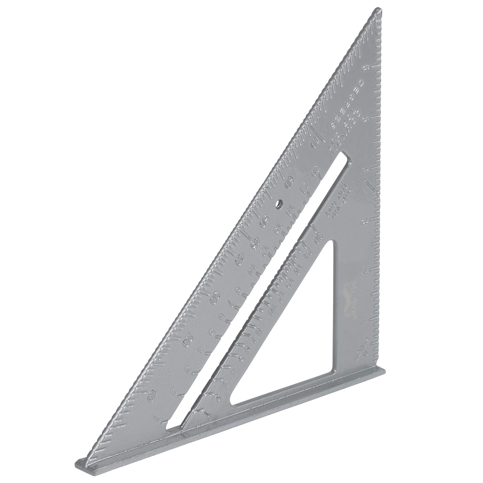 Mr. Pen Metal 7 Inches Rafter Square, Carpenter 2 2 Square 7″