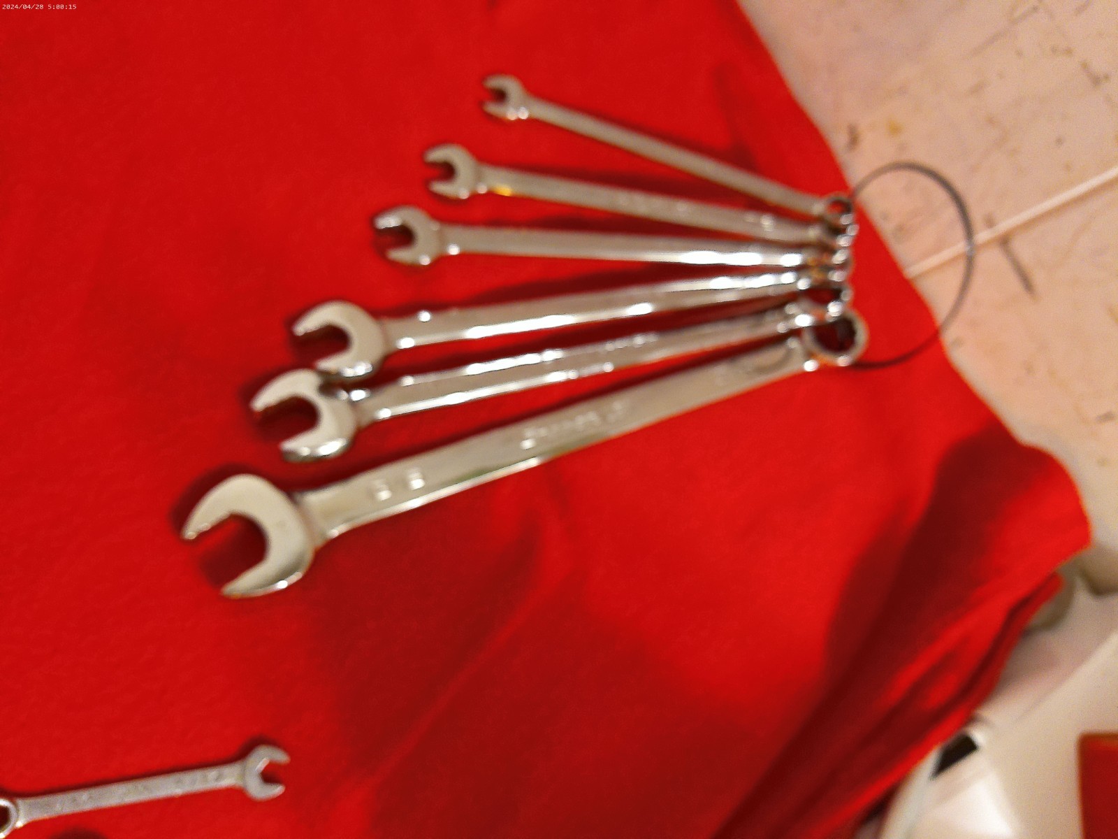 Snap On 6Pc 12PT SAE Flank Drive Plus Wrench Set (3/8–3/4″) #SOEX707 new