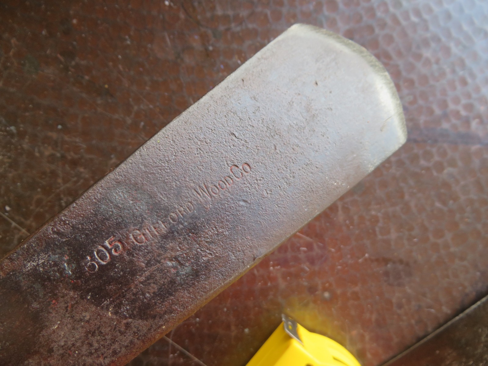 RARE Antique Gifford Wood Co. Ice Harvesting Axe 605 ☆USA