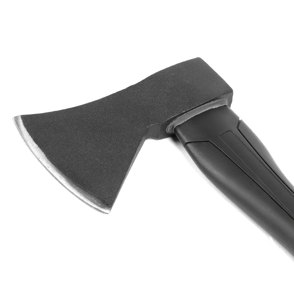 ALLOY STEEL HEAD FIBERGLASS DEEP GROOVES TPR HANDLE AXE TREES/WOOD CHOPPING TOOL