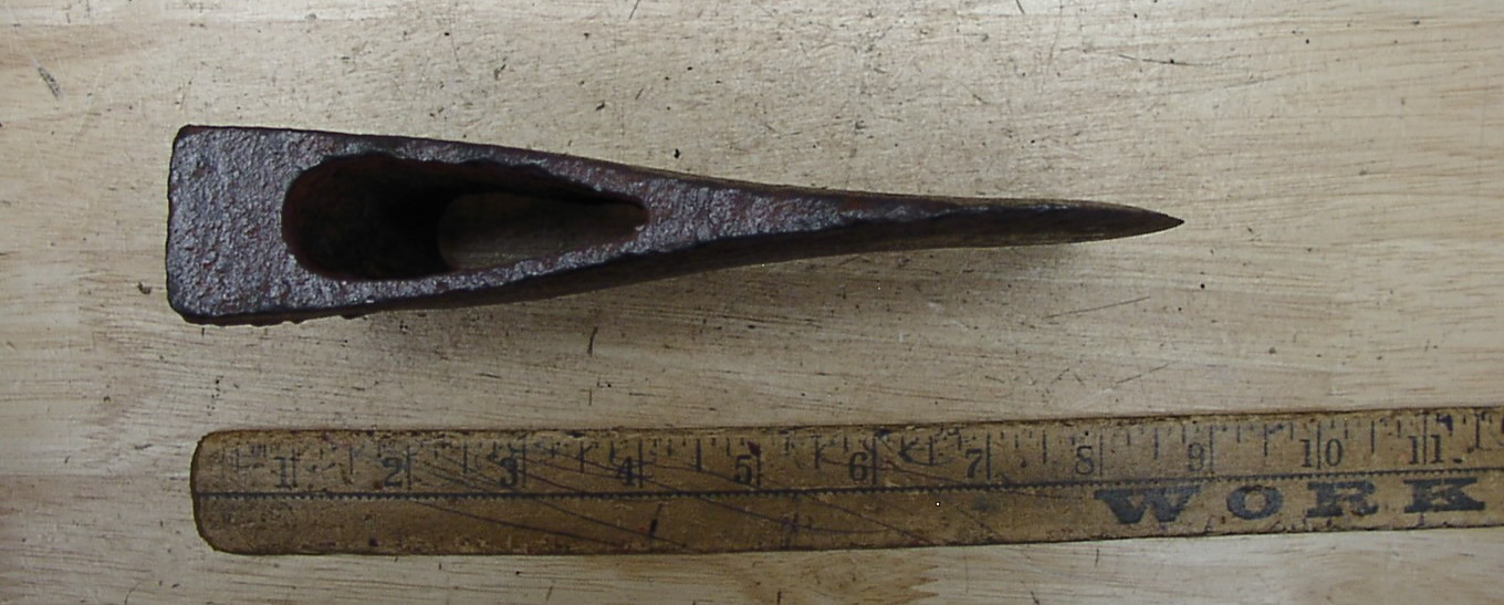 Vintage Unbranded Jersey Style 6-7/8″ Axe Head,3lbs.0.3oz,Rough & Rugged Patina!