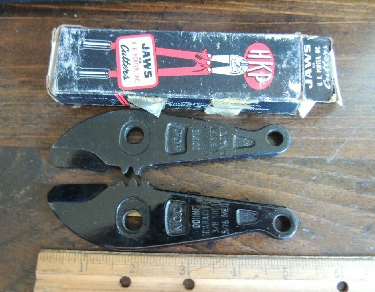 NOS 0012NE HKP Replacement Jaw Set, No.0, 3/8″ Soft 5/16 MED, 5″, CODE 698130