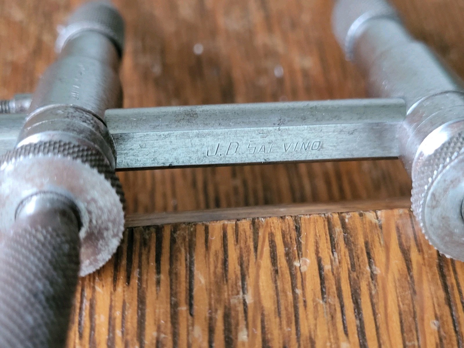 Vintage Brown & Sharpe No. 845 Trammel Points w/16 1/2″ Beam Machinist Tool USA