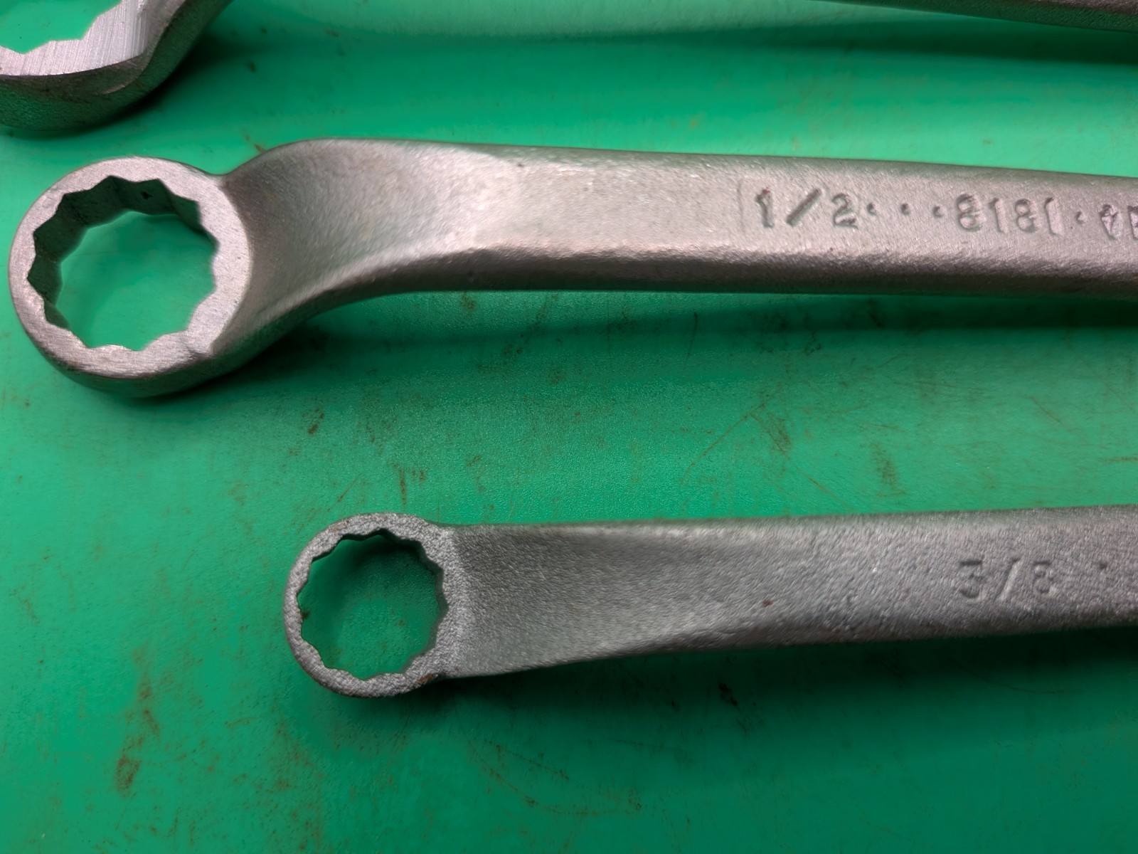 Vintage Plomb Offset Box End Wrench Set 3/8″ – 1″ 81XX Plvmb Plumb USA
