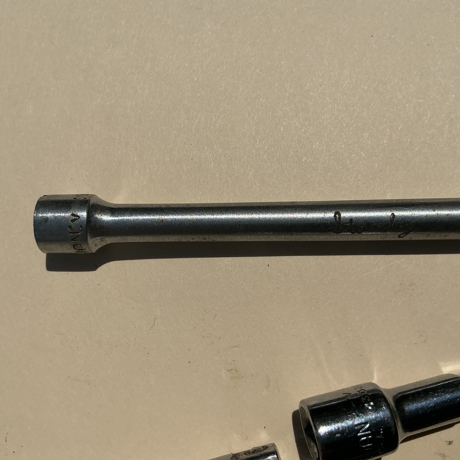 Craftsman Vintage V Series 1/4” Extensions (Long Extension Has Name Inscribed )
